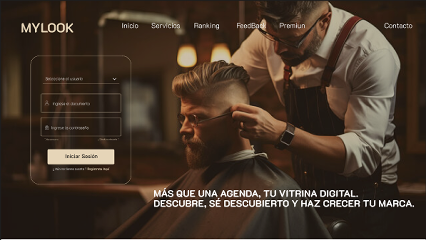Vista previa del proyecto MyLook